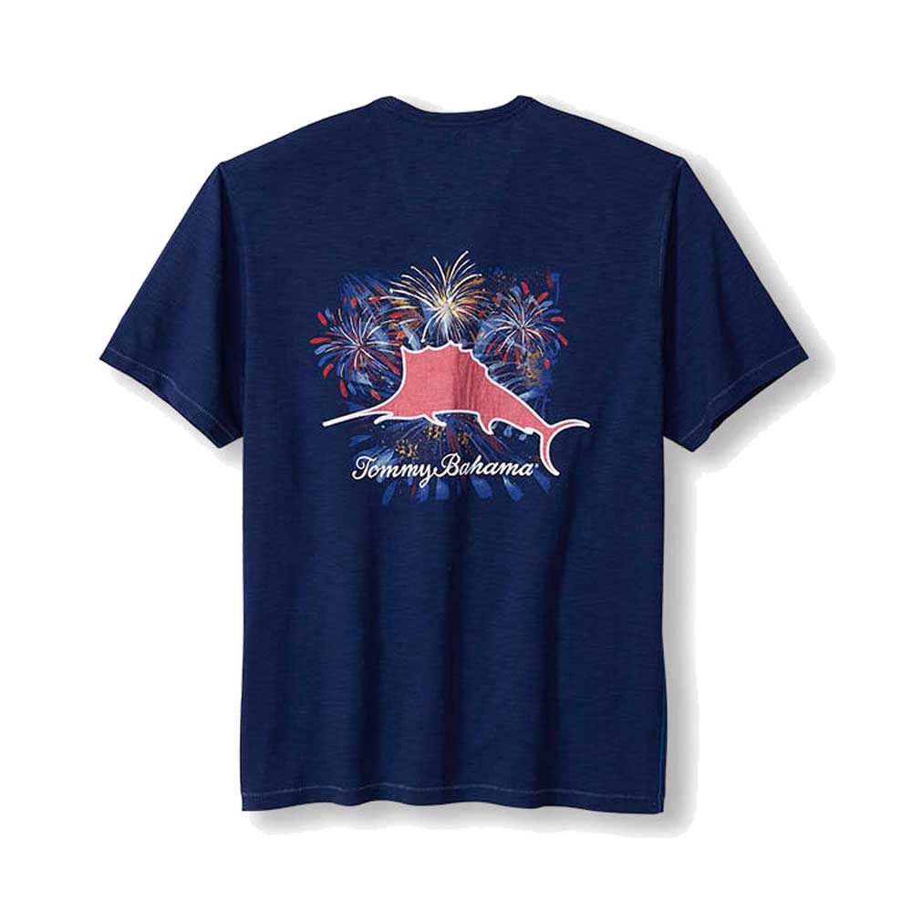 Red White And Marlin Lux Tee