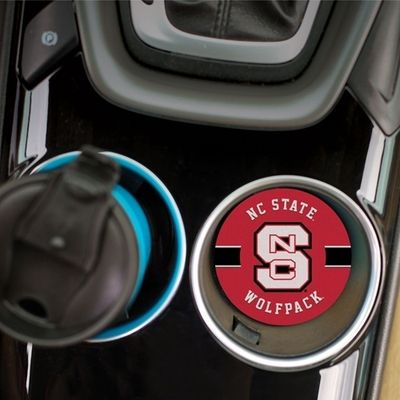 NC State Wolf Pack Logo Car Coaster