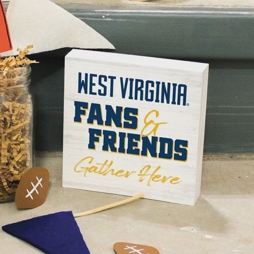 West Virginia Mountaineers Fans &amp; Friends Gather Here Word Block