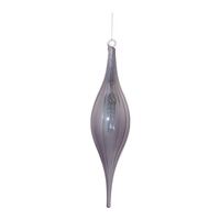 Amethyst Drop Ornament
