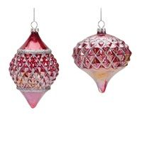 Pink Glitter Ornament