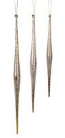 Gold Glitter Icicle