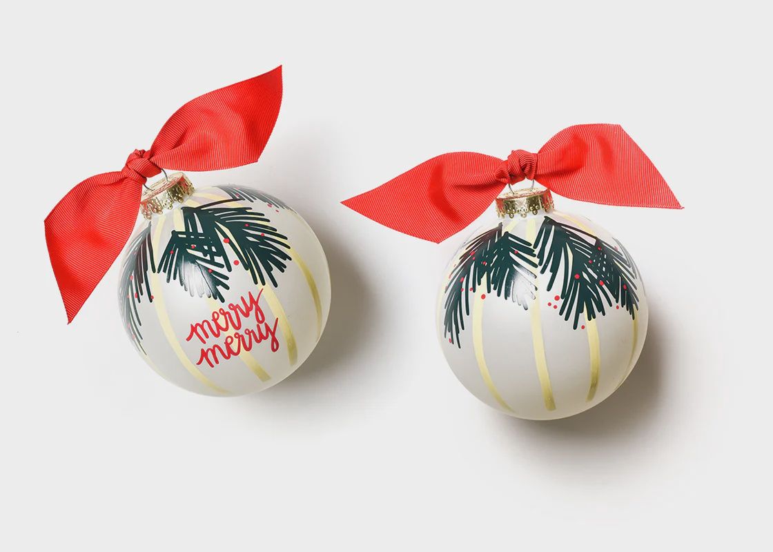 Balsam and Berry Glass Ornament