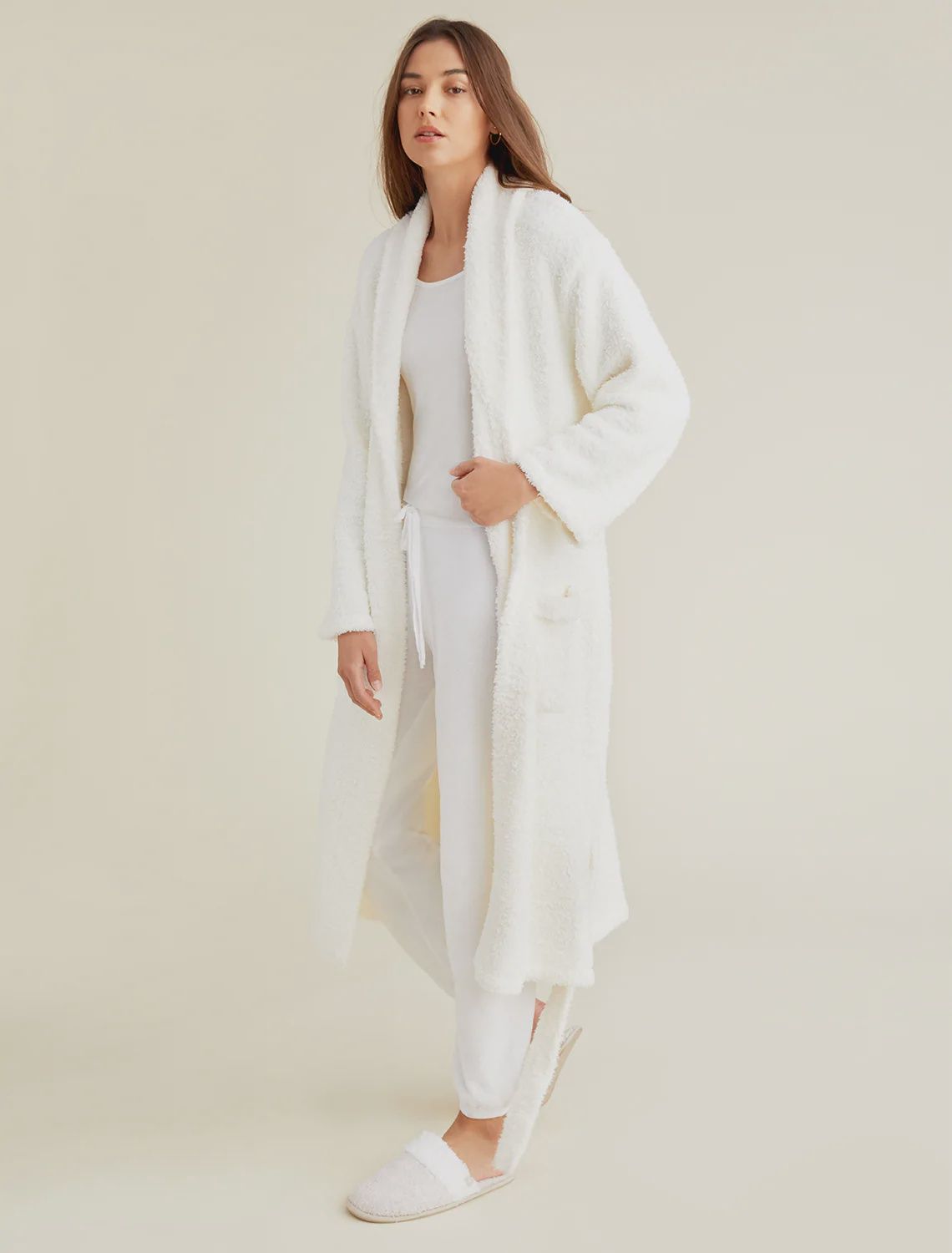 Cozychic Adult Robe - Pearl