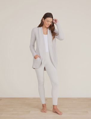 Barefoot Dreams CozyChic Lite Circle Cardigan – Silver