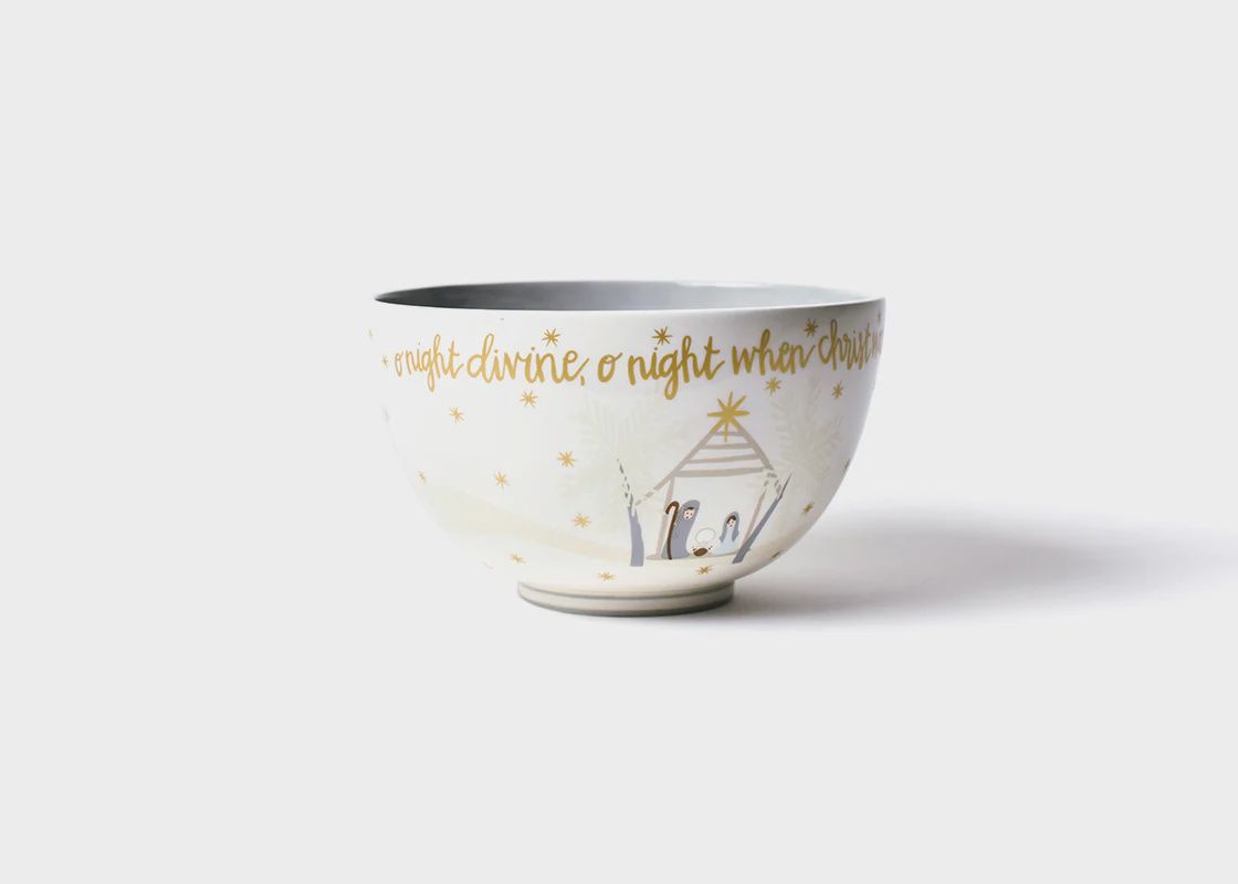 O Holy Night Footed Bowl