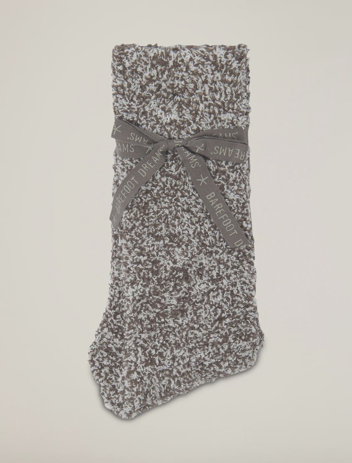 CozyChic Heathered Men&#39;s Socks CHARCOAL WHITE