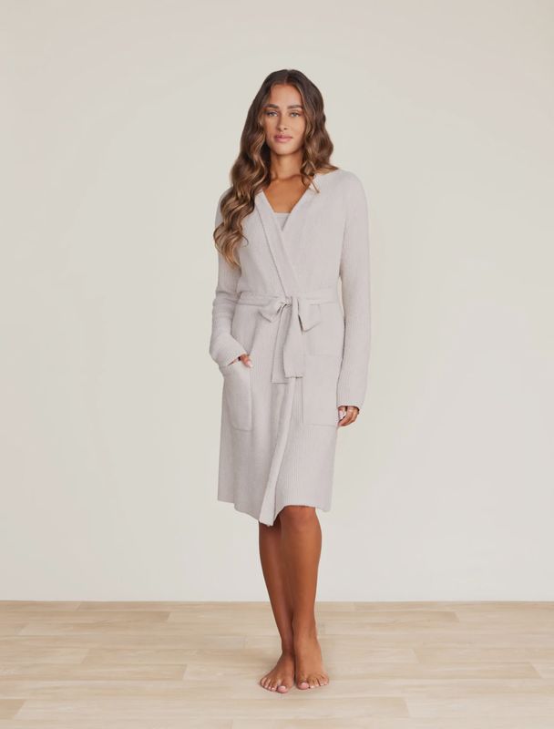 CozyChic Lite® Ribbed Robe - Stone