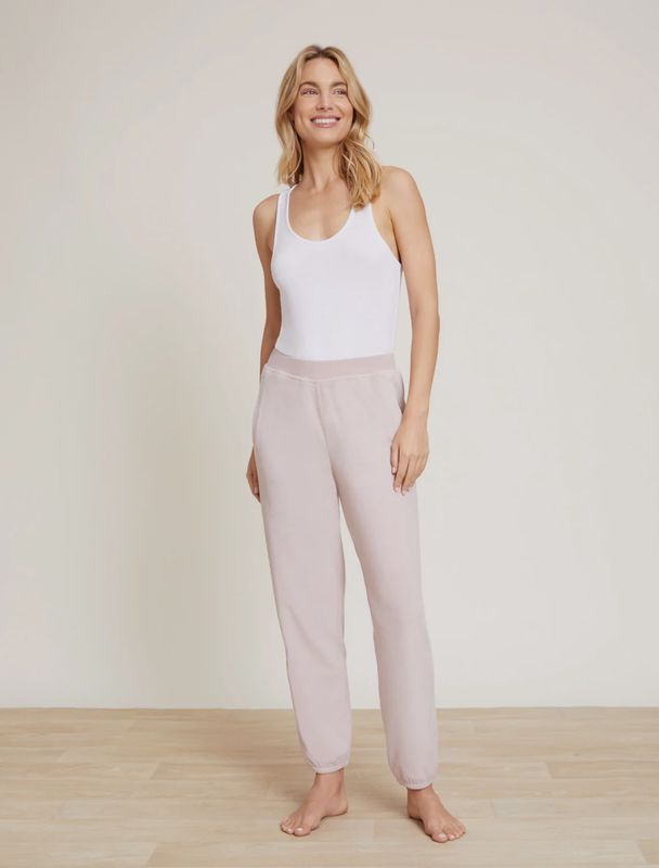 LuxeChic Jogger - Faded Rose