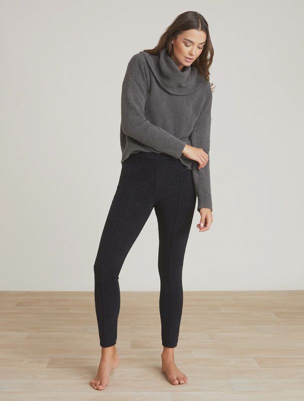 CozyChic Ultra Lite® Seamed Legging - Black