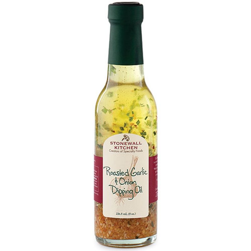 Roasted Garlic &amp; Onion Dipping Oil