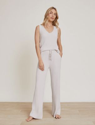 CozyChic Ultra Lite  Ribbed Lounge Set - Almond