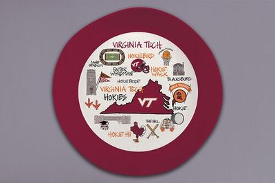 Virginia Tech Melamine Serving Bowl 13.5"