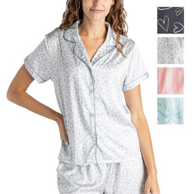 Beauty Sleep Satin Pajama Top