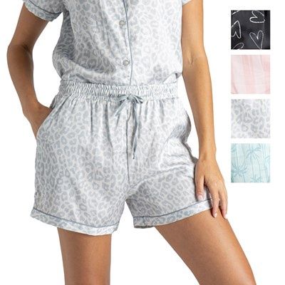 Beauty Sleep Satin Pajama Shorts
