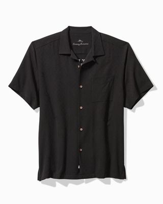 Here to Shake Things Up Silk Camp Shirt
