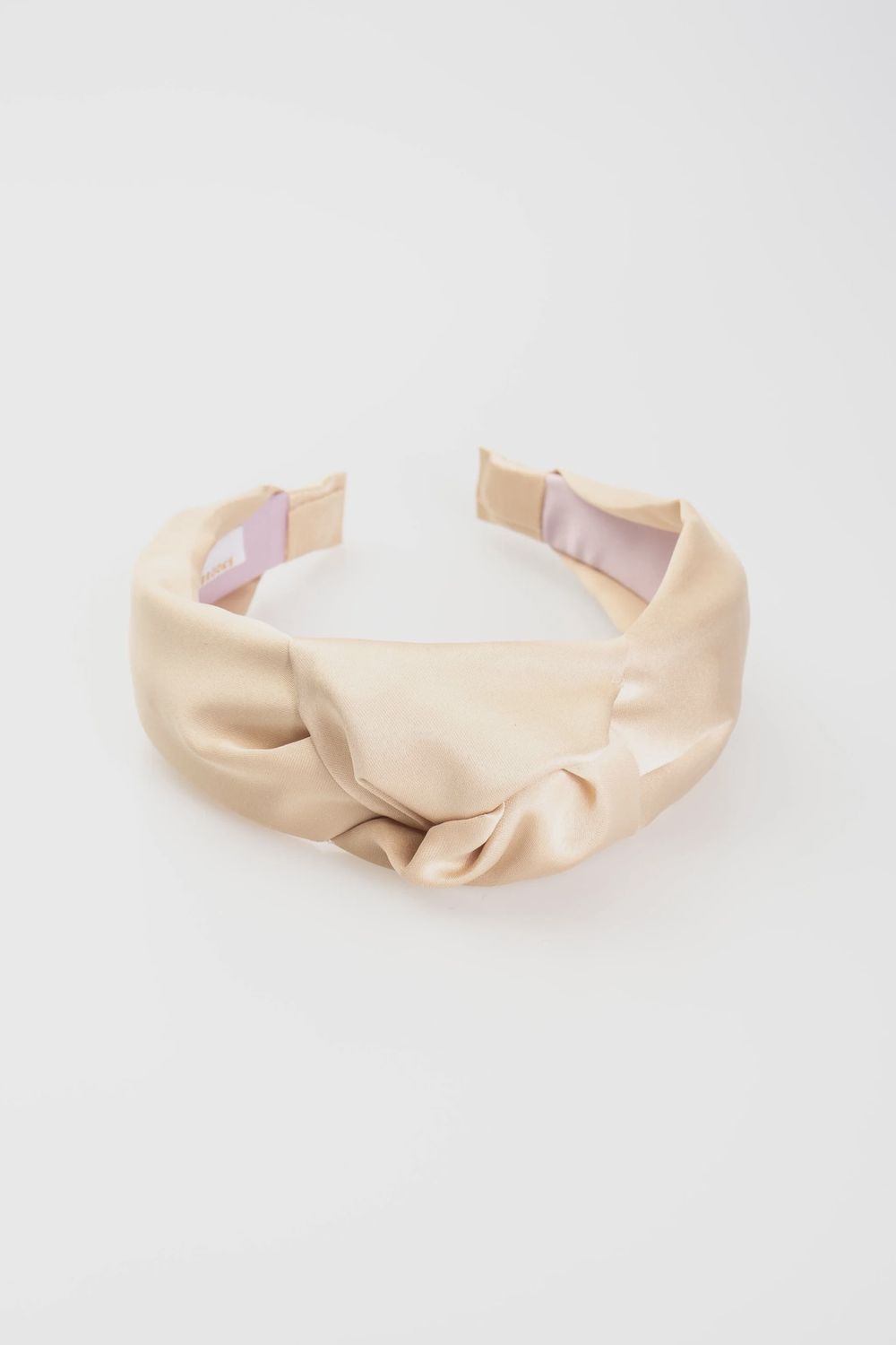 Satin Knot Headband - Ivory