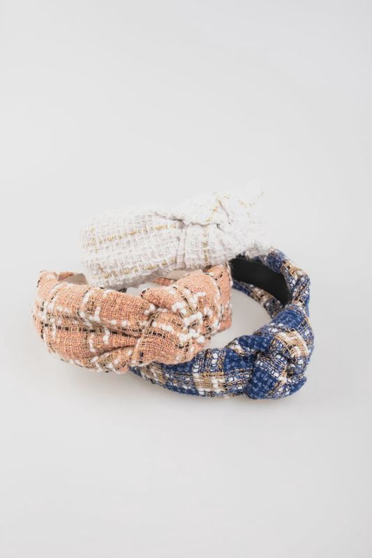 Tweed Knot Headband