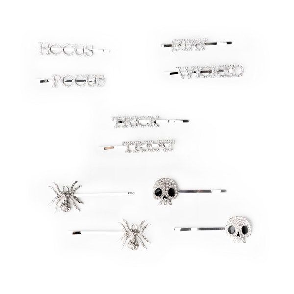 Halloween Bling Hair Clips