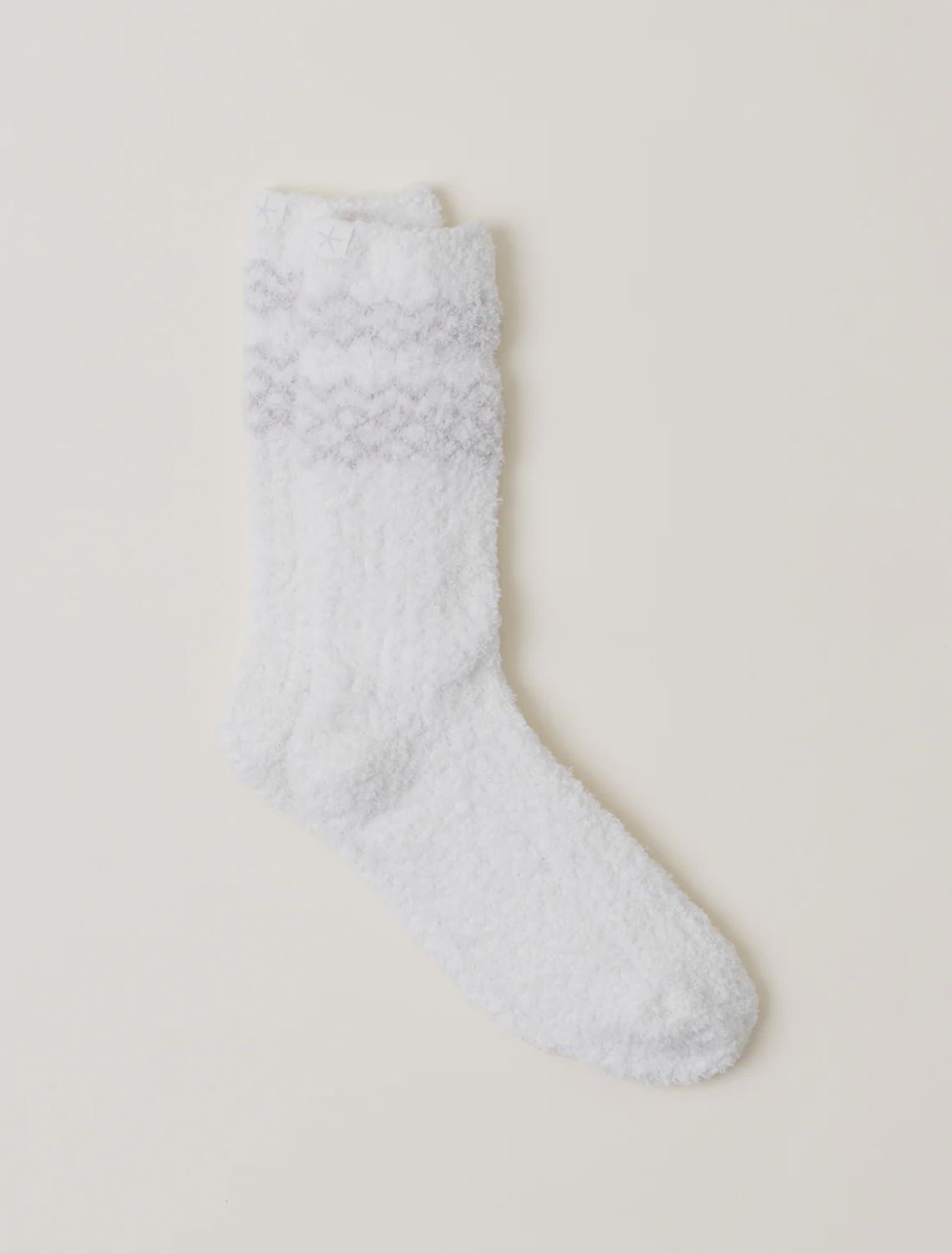 CozyChic® Nordic Socks - Stone/Cream