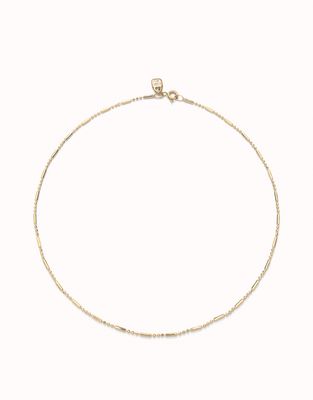 Uno de 50 Hazte Uno 18K Gold-Plated Dragonfly Beaded Necklace