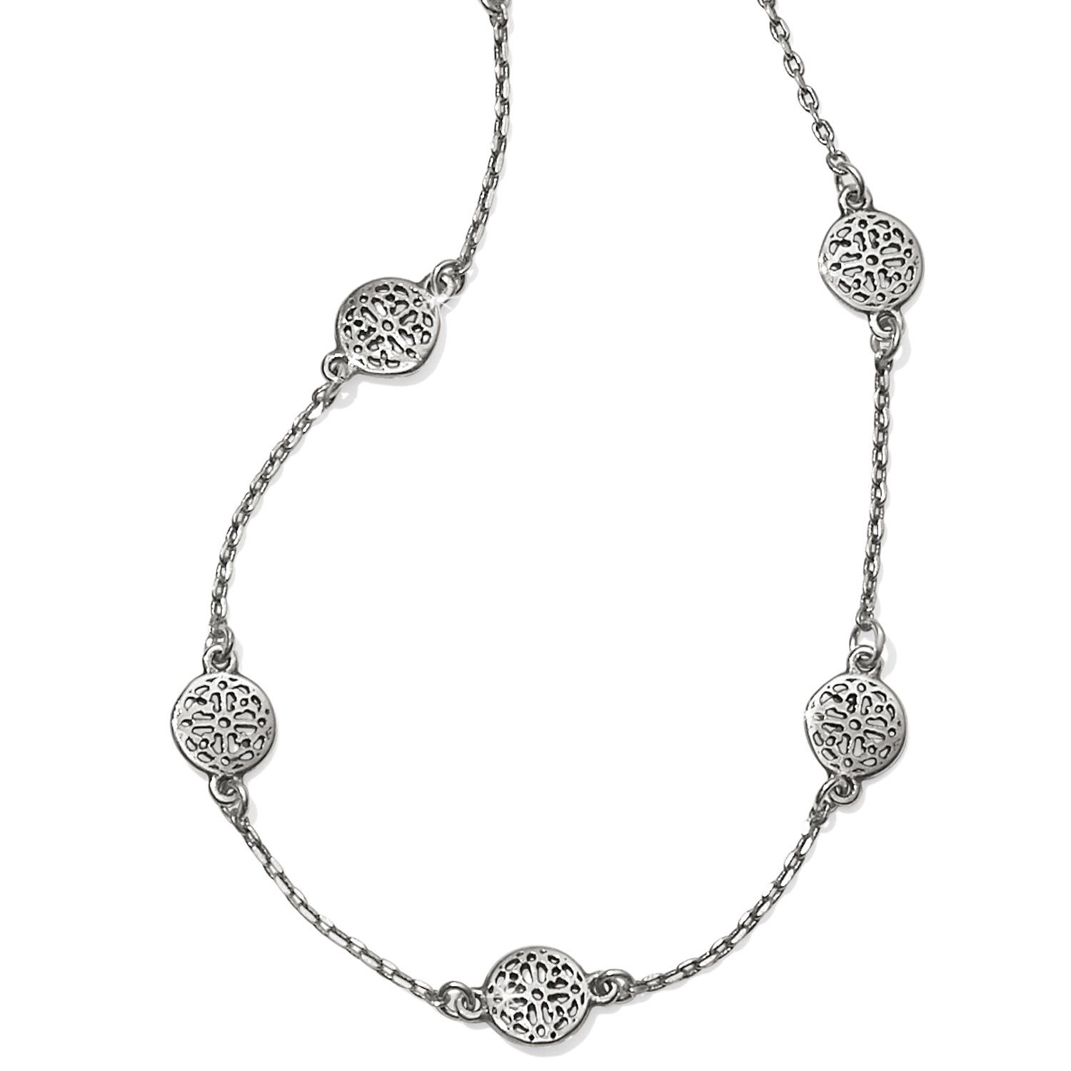 Ferrara Petite Collar Necklace - Silver