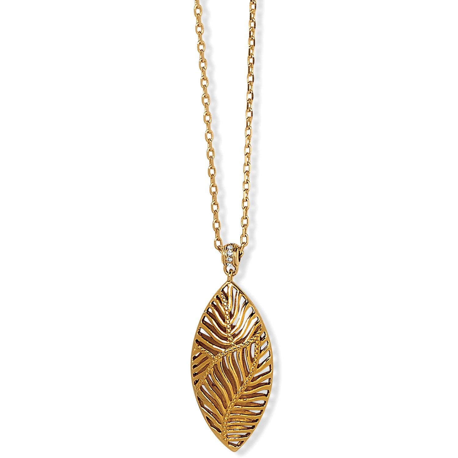 Palmetto Necklace - Gold