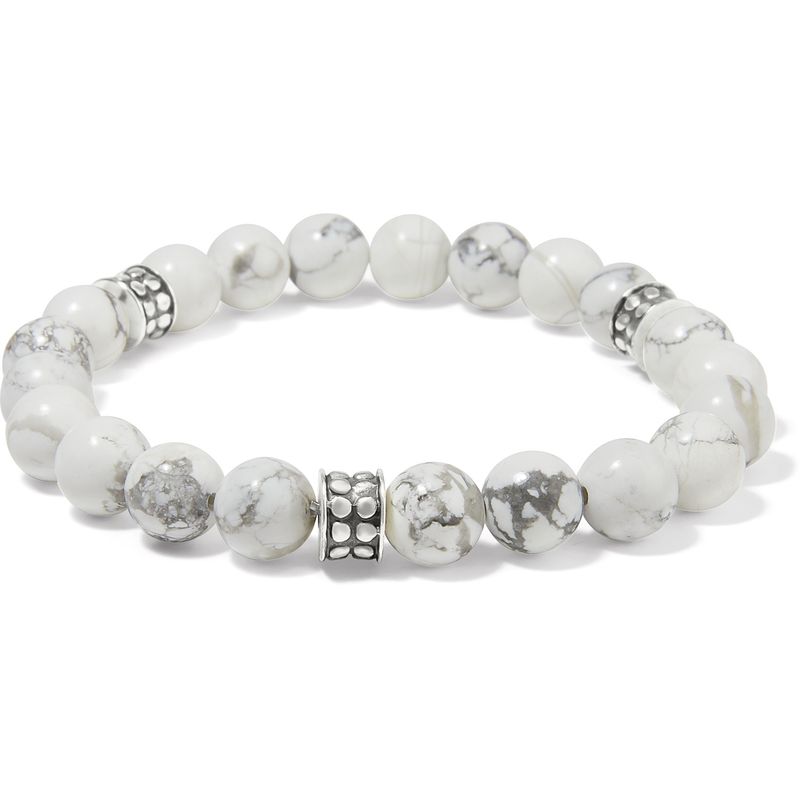 Pebble Dot Dream Howlite Stretch Bracelet