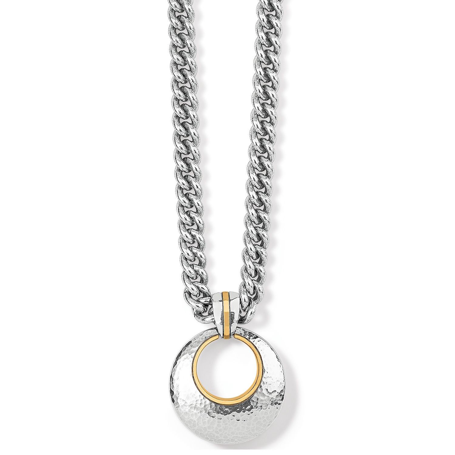 Ferrara Entrata Large Necklace - Silver Gold