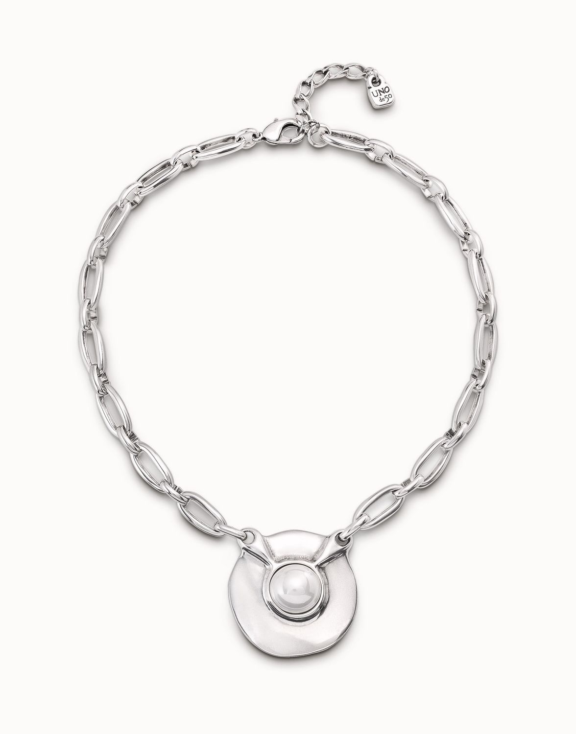 Ovni Necklace - Large Central Piece/Pearl