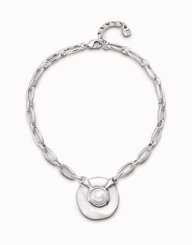Ovni Necklace - Large Central Piece/Pearl