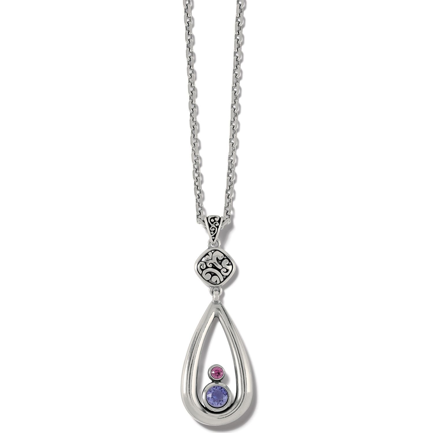 Elora Gems Teardrop Necklace
