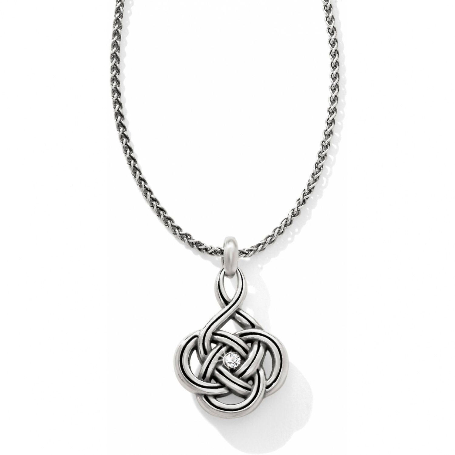 Interlok Petite Necklace - Silver