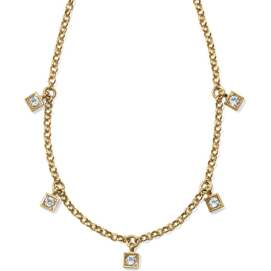 Meridian Zenith Station Necklace Gold