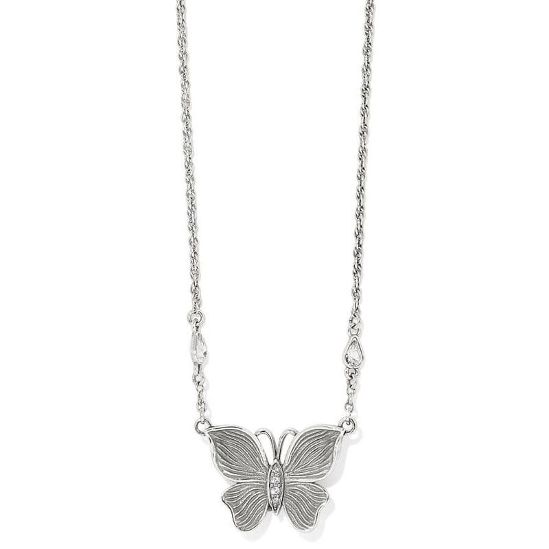 Everbloom Flutter Pendant Necklace Silver