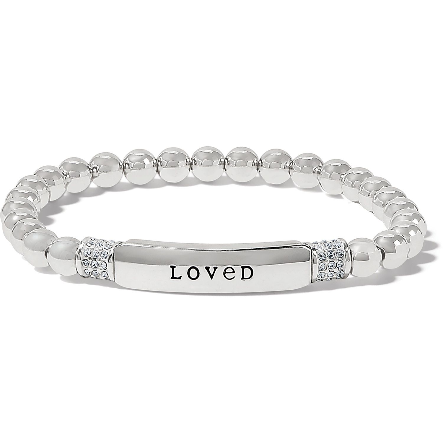 Meridian Loved Pt Stretch Bracelet