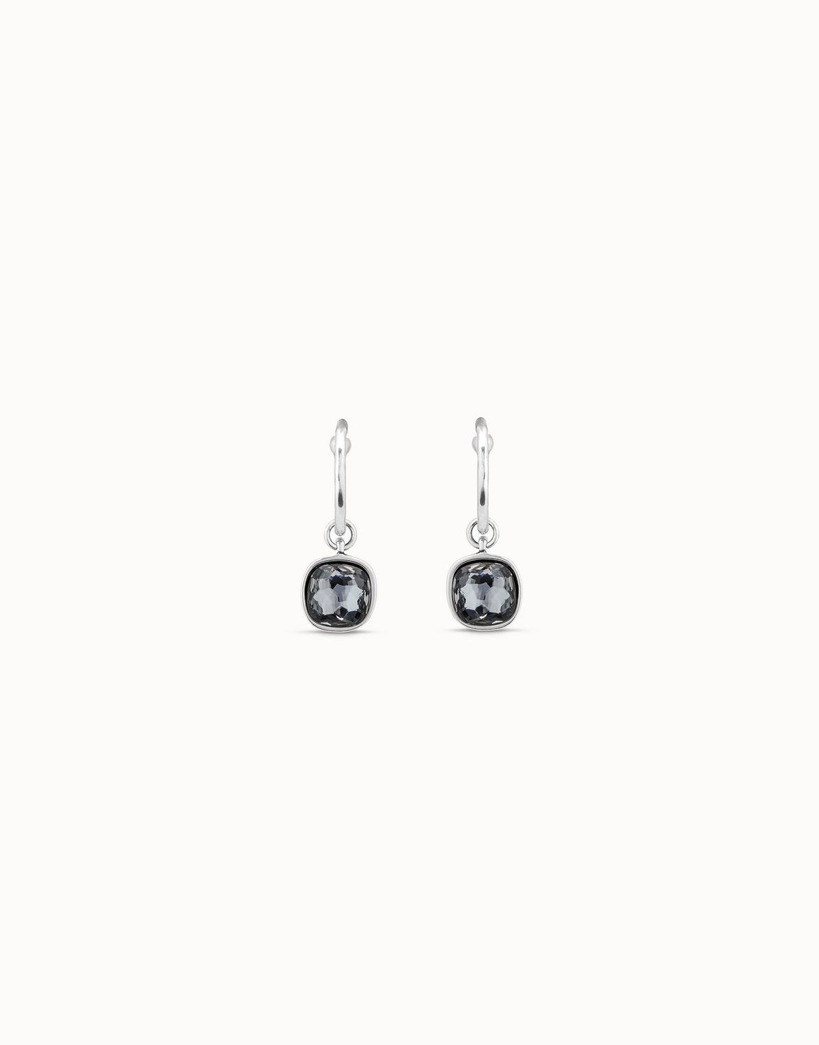 SHINY TEARS EARRINGS - SILVER