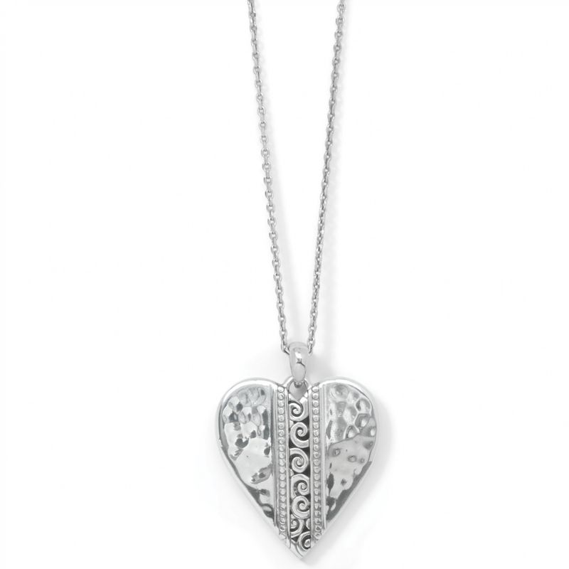 Mingle Adore Heart Necklace - Silver