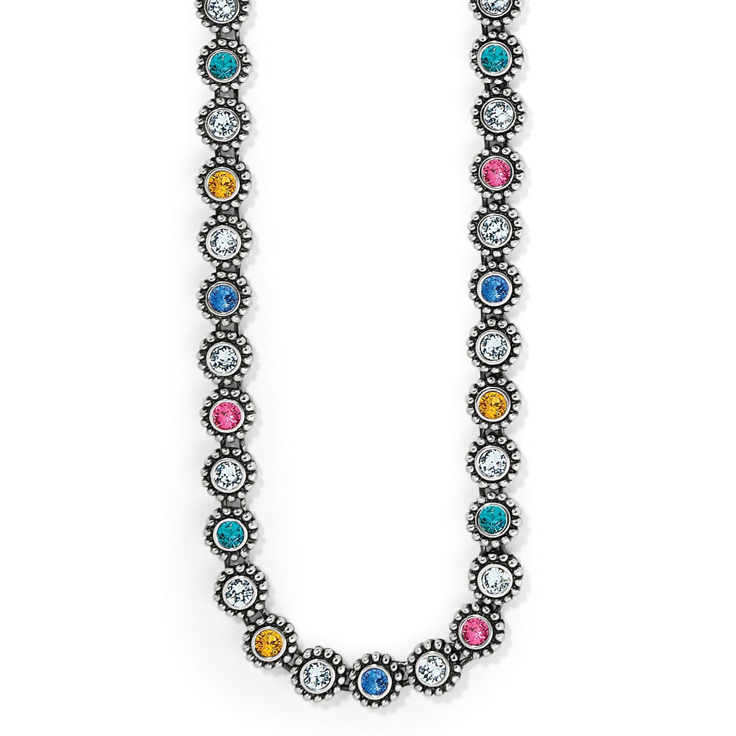 Twinkle Link Necklace Multicolor