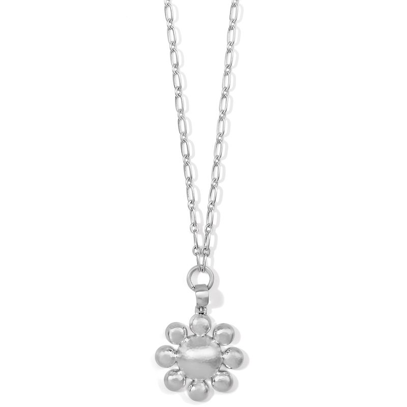 Montagne Long Necklace - Silver