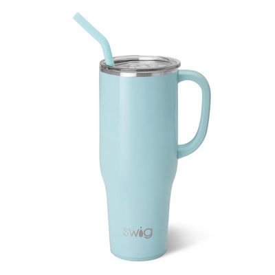 Shimmer Aquamarine Mega Mug (40oz)