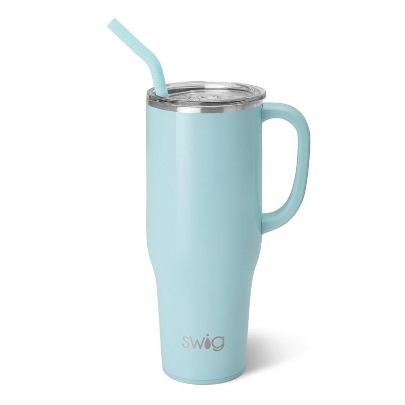 Shimmer Aquamarine Mega Mug (40oz)