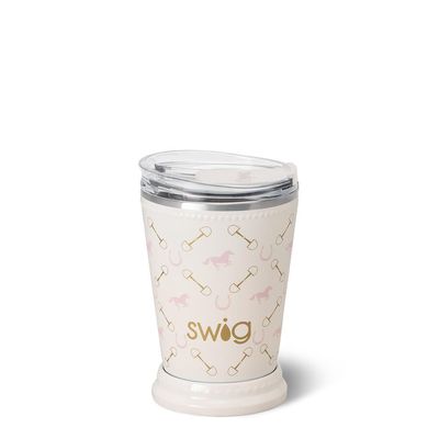 Swig Life Mint Julep 12-ounce insulated tumbler in mint green on white background