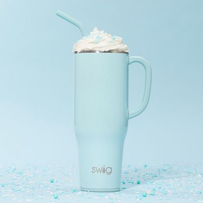 Shimmer Aquamarine Mega Mug (40oz)