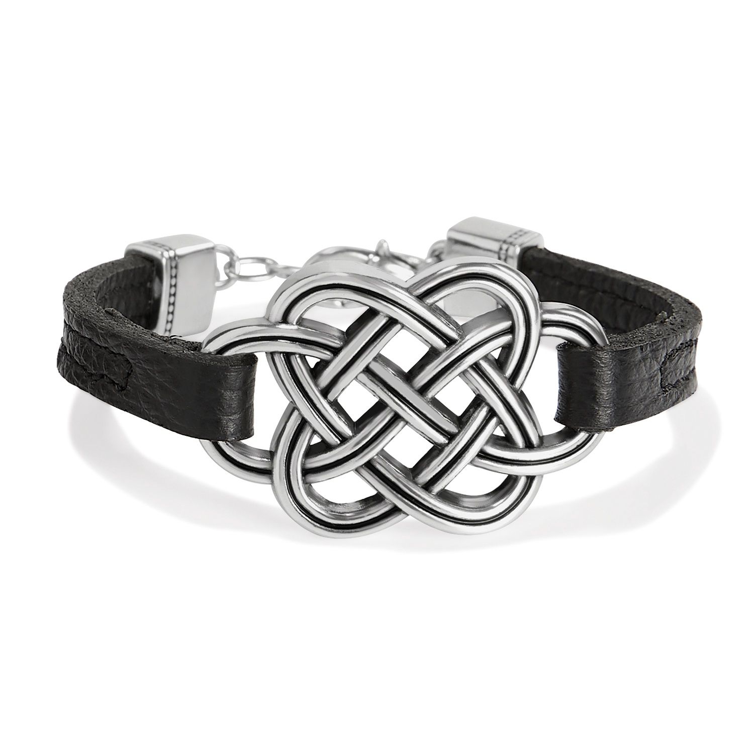 DNR-Interlok Trellis Leather Bracelet