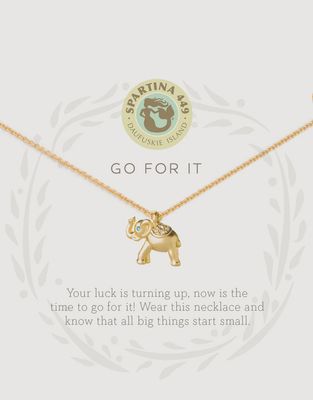 Sea La Vie Necklace Go For It/Elephant