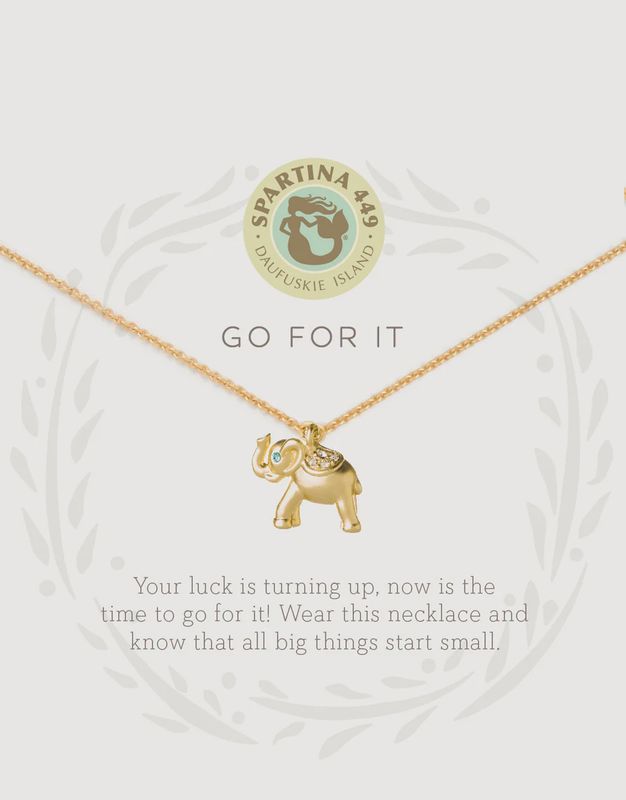 Sea La Vie Necklace Go For It/Elephant