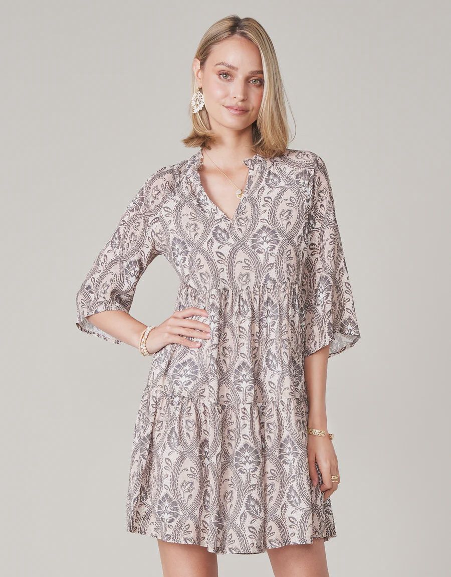 Maisie Dress Bellinger Arbor Neutral