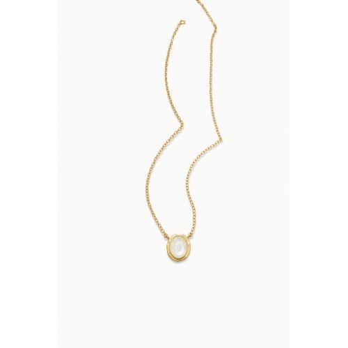 Sand Bar Pendant Necklace 18&quot; Mother-of-Pearl