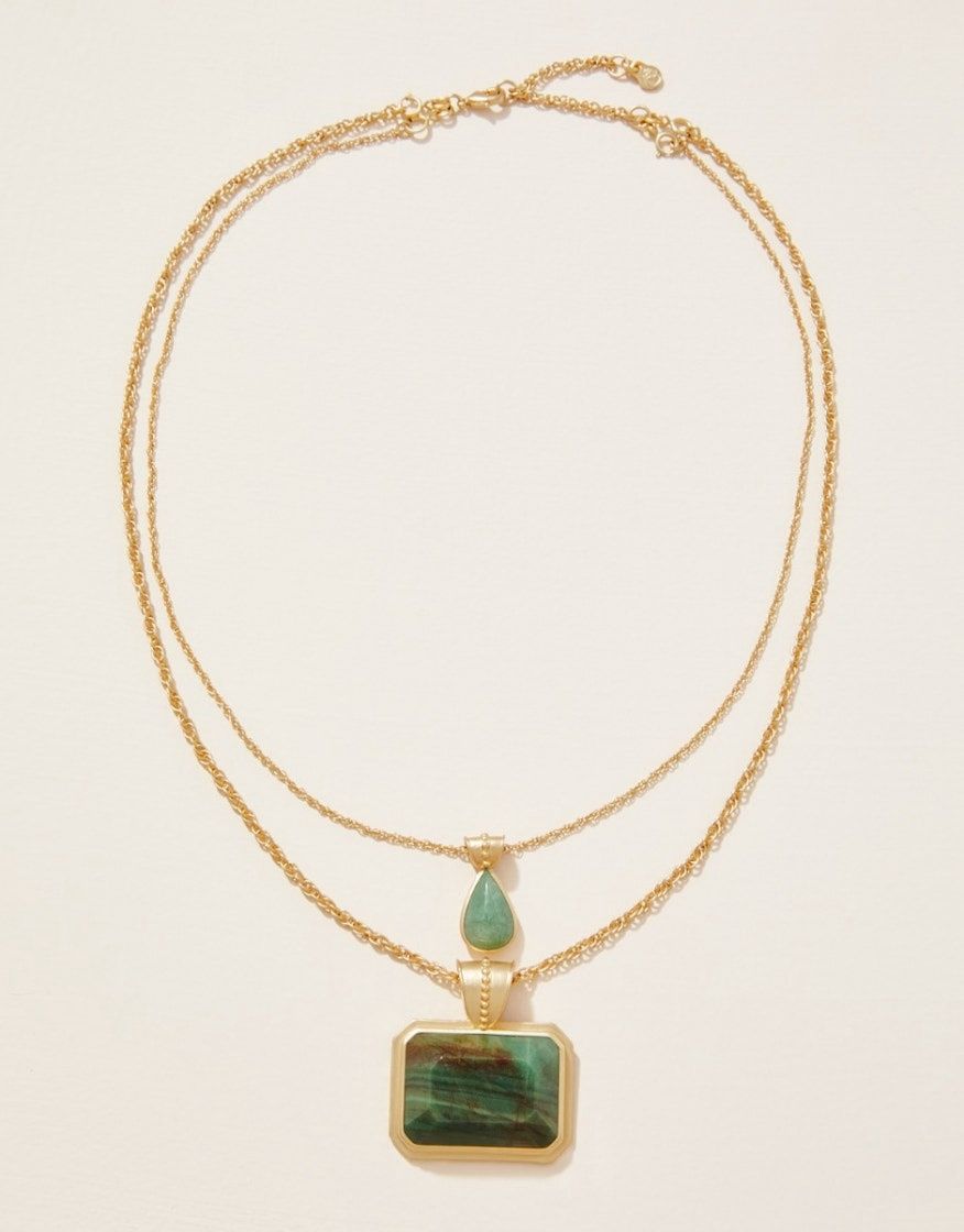 LAYERED PENDANT NECKLACE